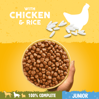 Pedigree Complete Puppy Medium with Chicken & Rice Dry Dog Food 3kg