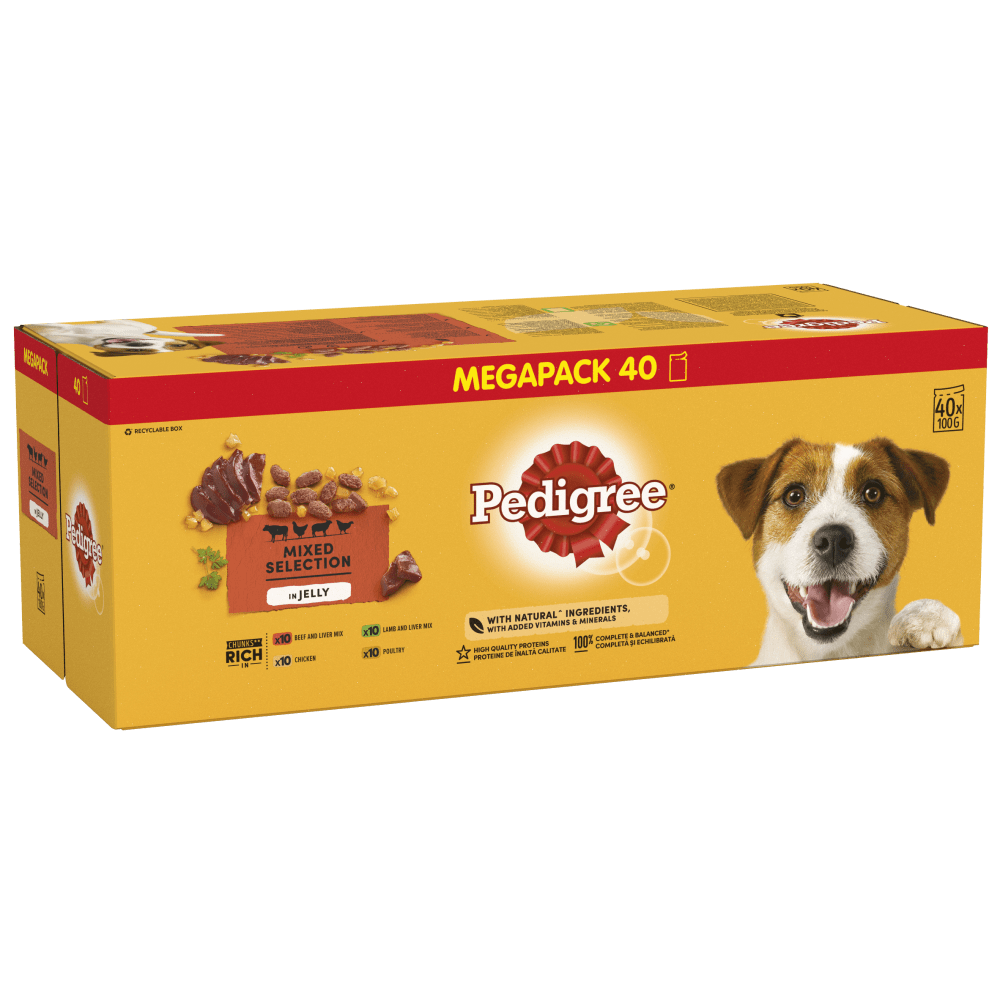 Pedigree Mixed Selection in Jelly Adult Wet Dog Food