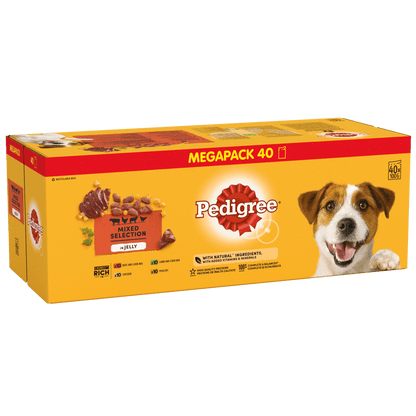 Pedigree Mixed Selection in Jelly Adult Wet Dog Food