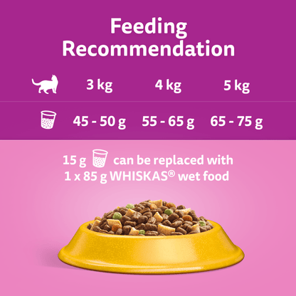 Whiskas Senior 7+ with Chicken Dry Cat Food 1.9kg