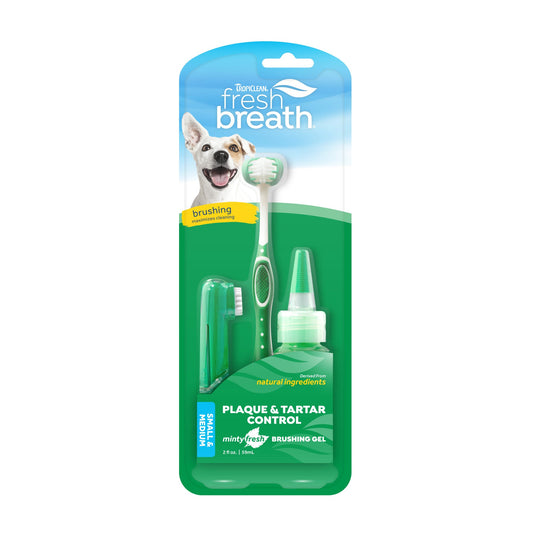 TropiClean Oral Care Kit for Small/Medium Dogs