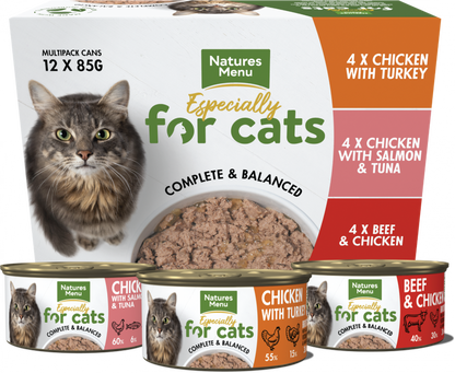 Natures Menu Especially Multipack Wet Cat Food 12 x 85g