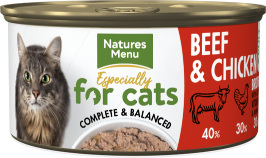 Natures Menu Especially Beef & Chicken Wet Cat Food