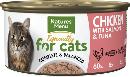 Natures Menu Original Especially Chicken with Salmon & Tuna Wet Cat Food