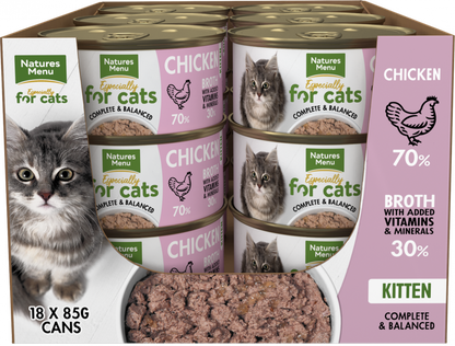 Natures Menu Especially Chicken for Kittens Wet Cat Food