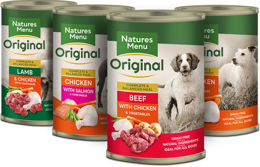 Natures Menu Original Multipack Wet Dog Food 12 x 400g