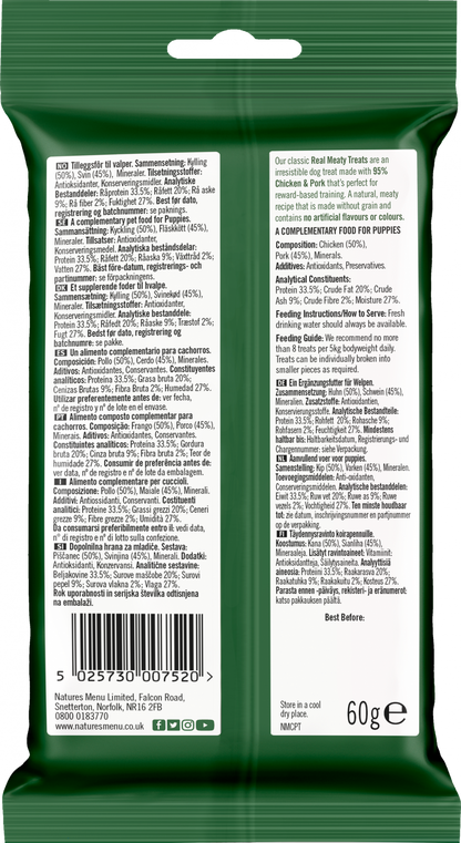Natures Menu Original with Chicken Puppy Dog Treats
