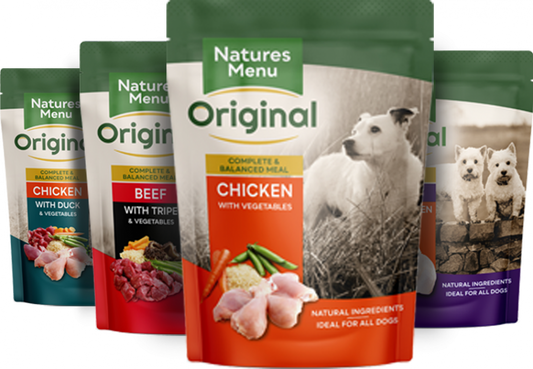 Natures Menu Original Multipack Wet Dog Food 8 x 300g