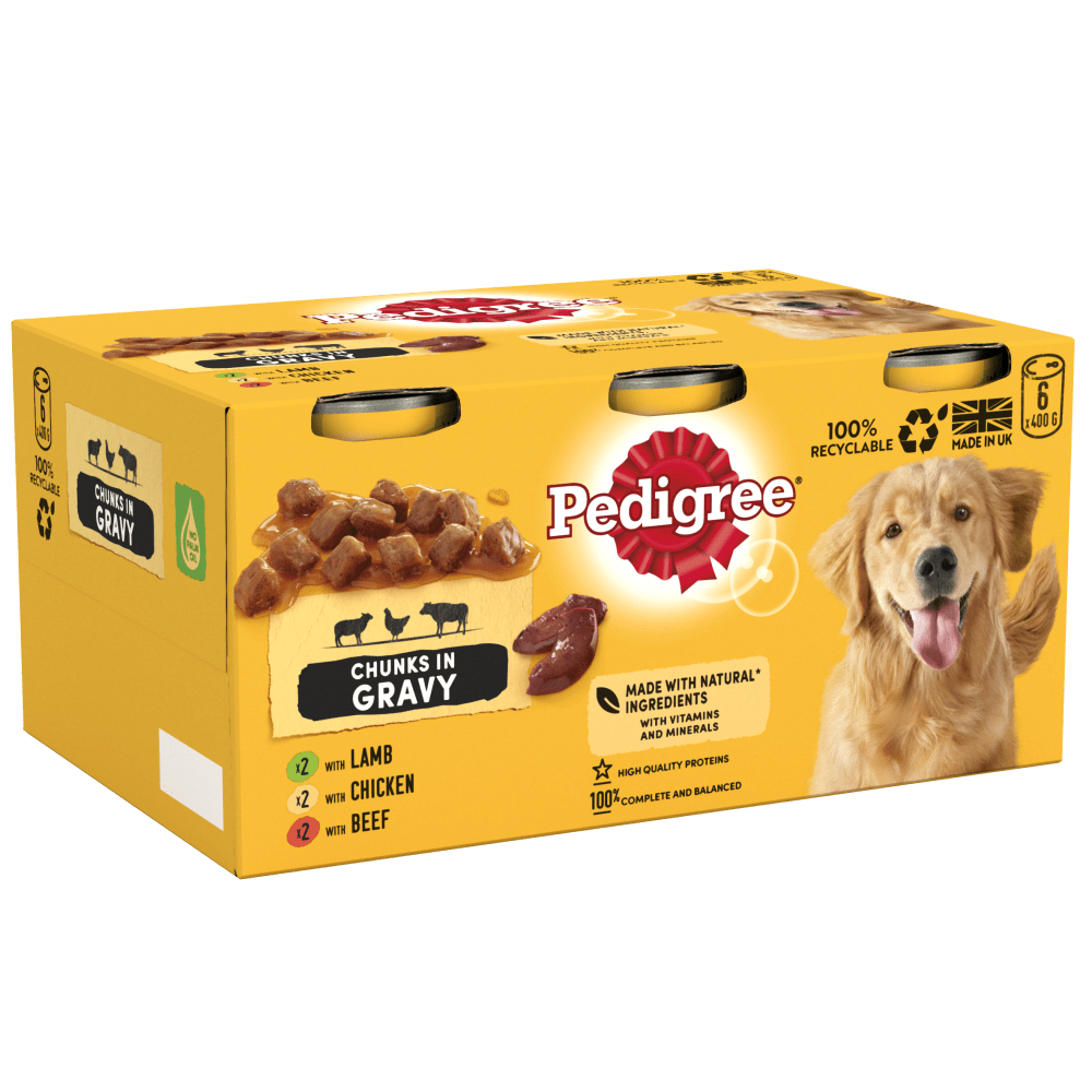 Pedigree Chunks in Gravy Wet Dog Food
