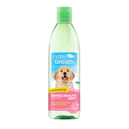 TropiClean Dental Health Solution For Puppies 473ml