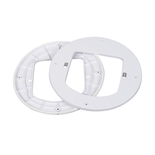 Petsafe Installation Adaptor for Microchip & Manual-Locking Cat Flap White