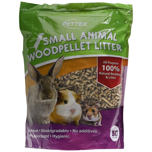 Pettex Small Animal Wood Pellet Litter 5L