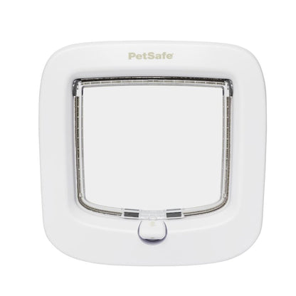 Petsafe Manual-Locking Cat Flap White