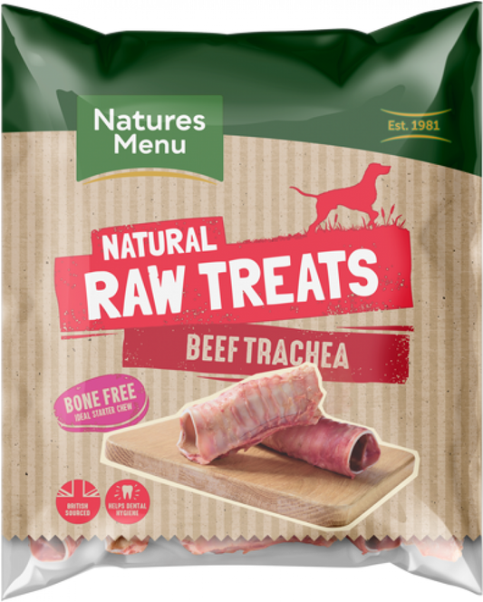 Natures Menu Raw Chews Beef Trachea 500g