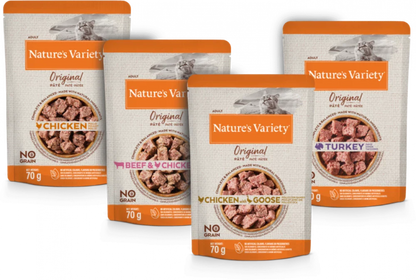 Nature's Variety Original Pâté Multipack for Adult Wet Cat Food 12 x 70g
