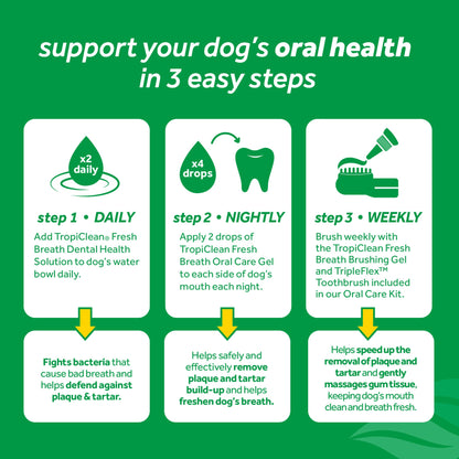 TropiClean Oral Care Gel for Puppies 59ml
