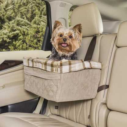 Petsafe Happy Ride Quilted Booster Seat Tan