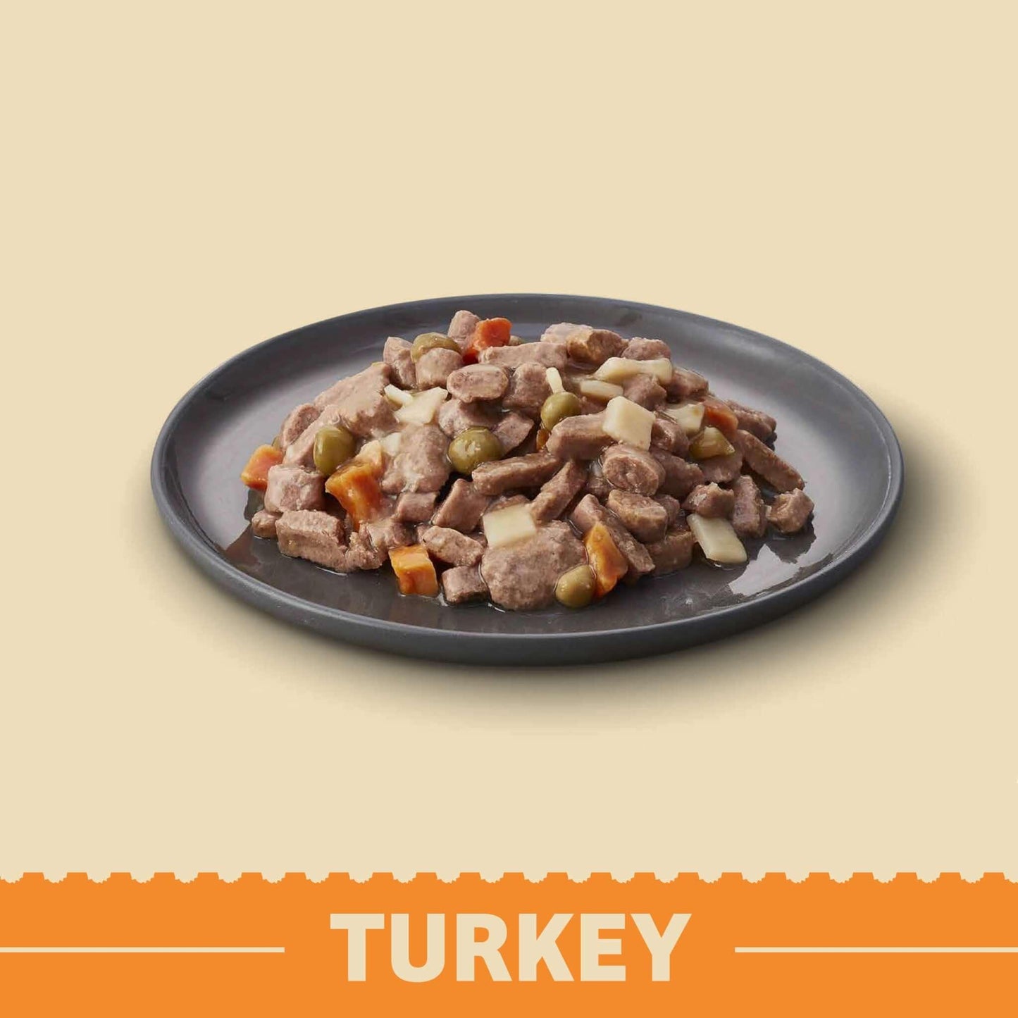 James Wellbeloved Grain Free Adult Turkey in Gravy Wet Dog Food 12 x 100g