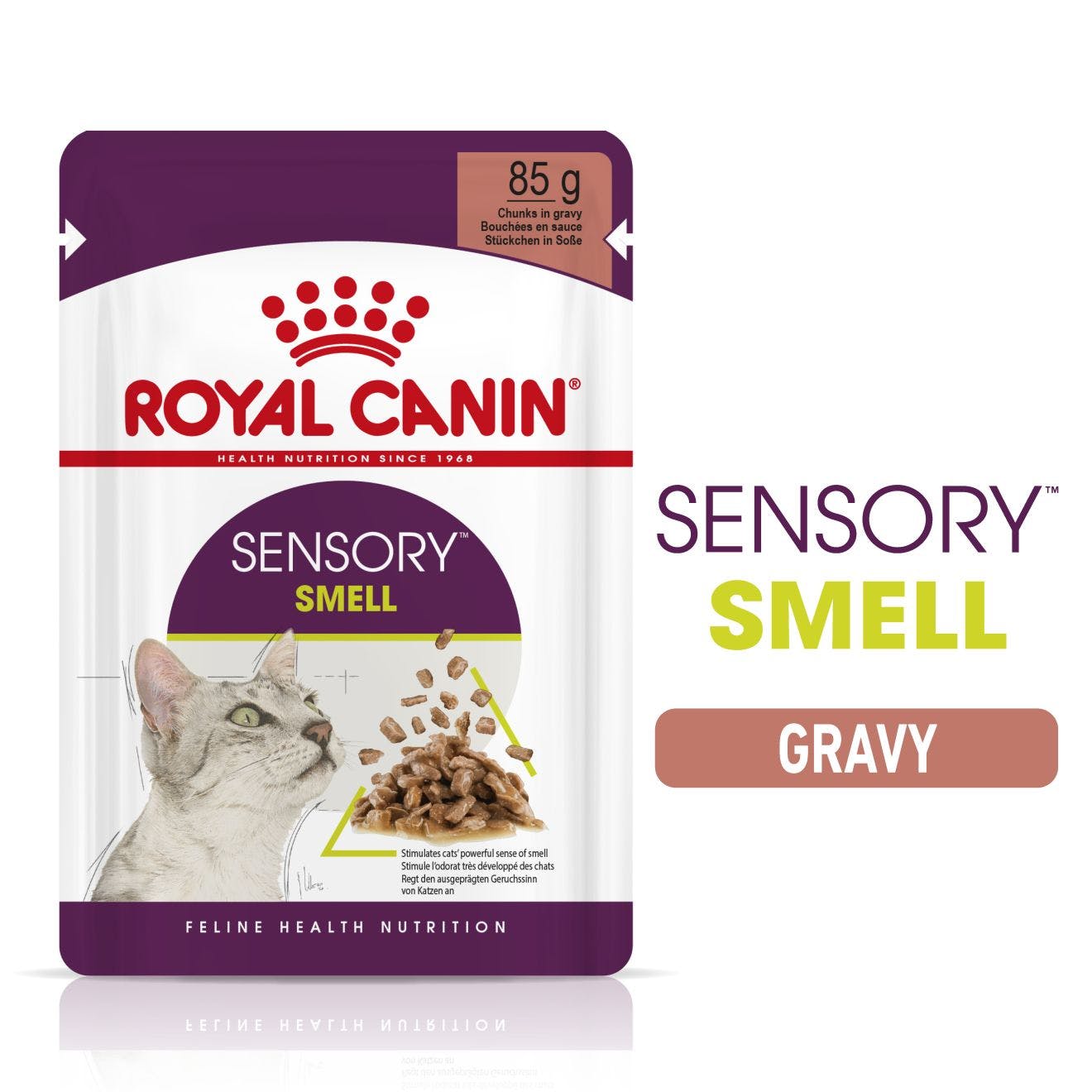 Royal Canin Adult Sensory Smell Chunks In Gravy Wet Cat Food