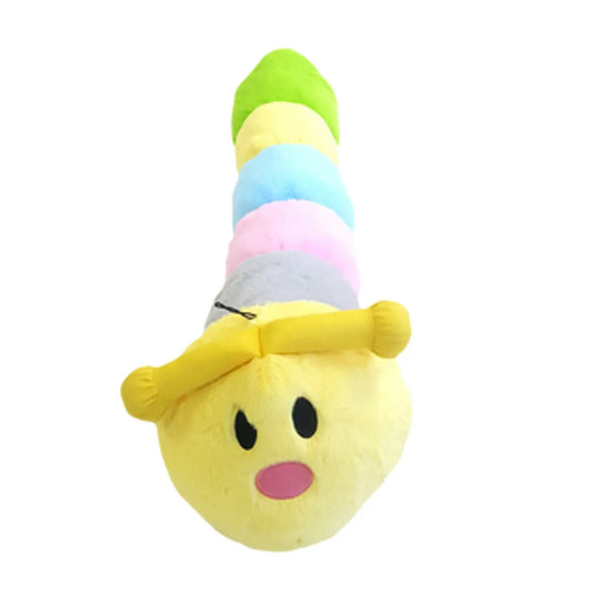 Gor Hugs Caterpillar Dog Toy with Squeaker Mommy