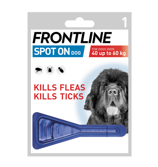 Frontline Spot On Flea & Tick Treatment X Large Dog (40-60kg) - 1 pack
