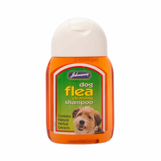 Johnsons Dog Flea Cleansing Shampoo for Dogs