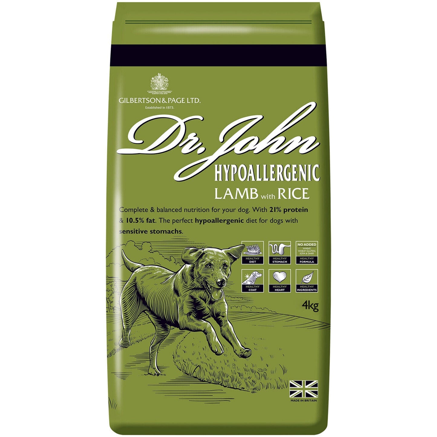 Dr John Hypoallergenic Lamb with Rice Dry Dog Food