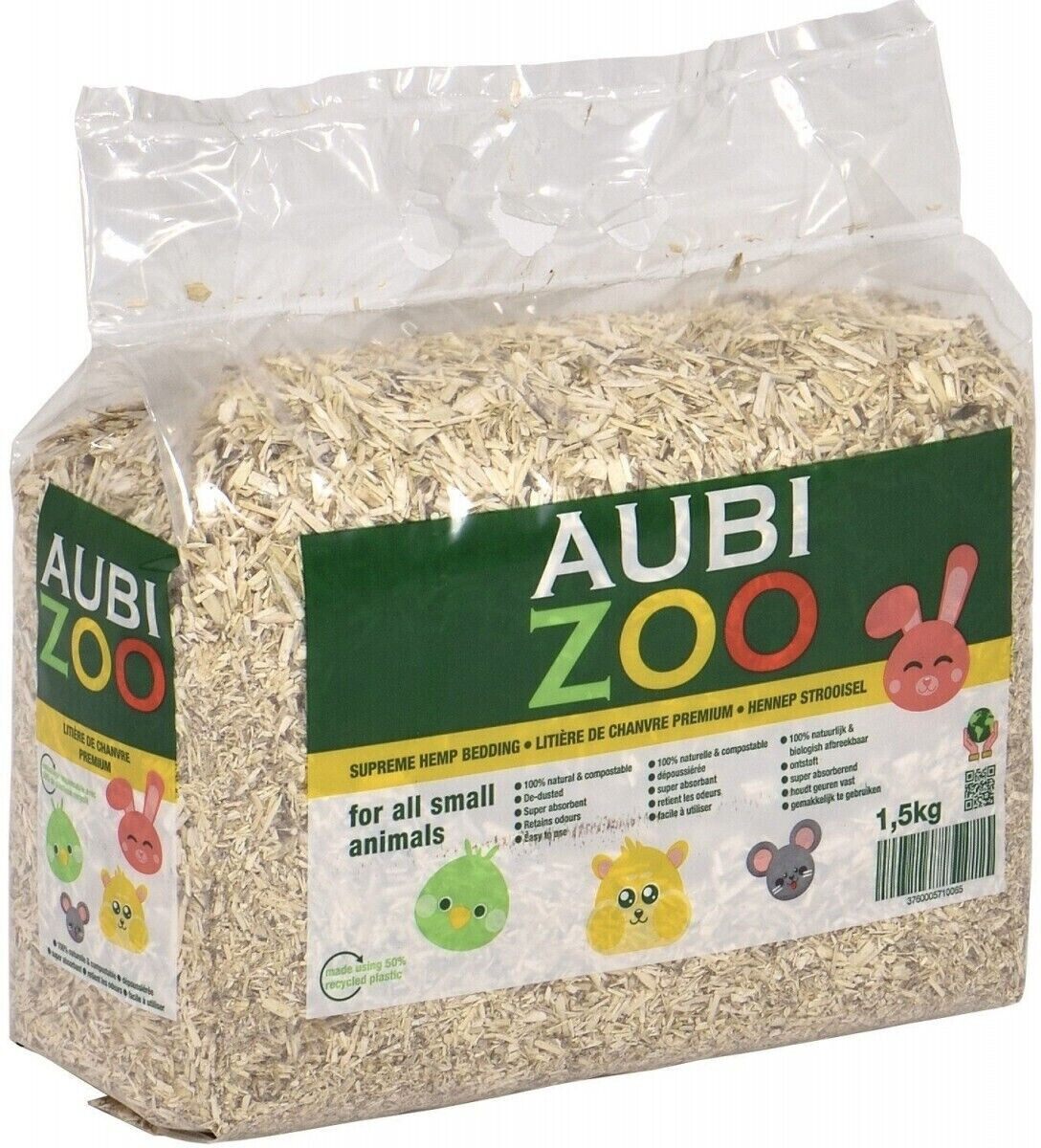Aubizoo Supreme Hemp Bedding for Pets 1.5kg