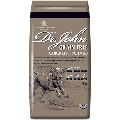 Dr John Grain Free Chicken and Potato Dry Dog Food