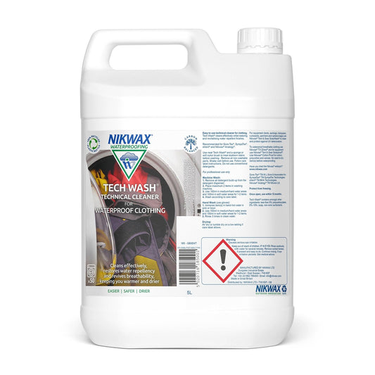 Nikwax Tech Wash Technical Сleaner for Waterproof Clothing 5L