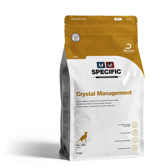 Dechra SPECIFIC FCD Crystal Management Dry Cat Food 2kg