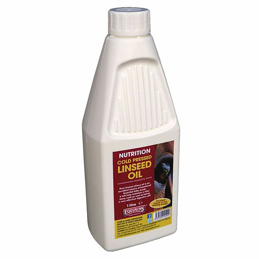 Equimins Linseed Oil Cold Pressed Equine Supplement 1L