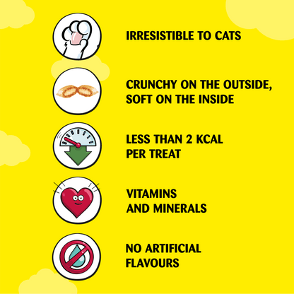 Dreamies with Tempting Beef Cat Treats 60g