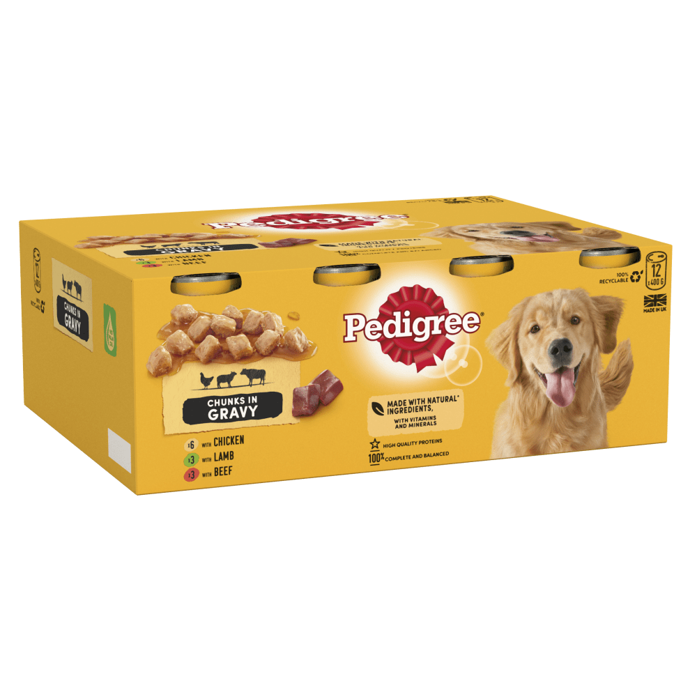Pedigree Chunks in Gravy Wet Dog Food