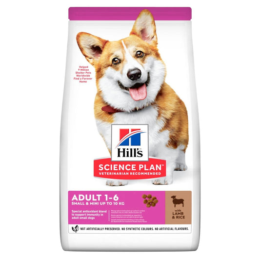Hill's Science Plan Adult Small & Mini Lamb & Rice Dry Dog Food 1.5kg