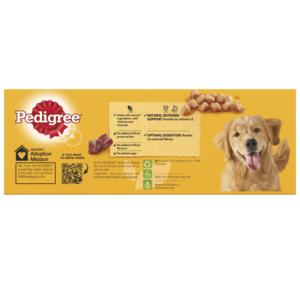 Pedigree Chunks in Gravy Wet Dog Food