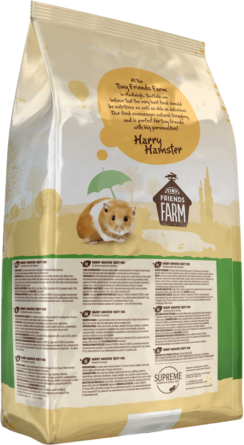 Supreme Tiny Friends Farm Harry Hamster Food Tasty Mix 700g