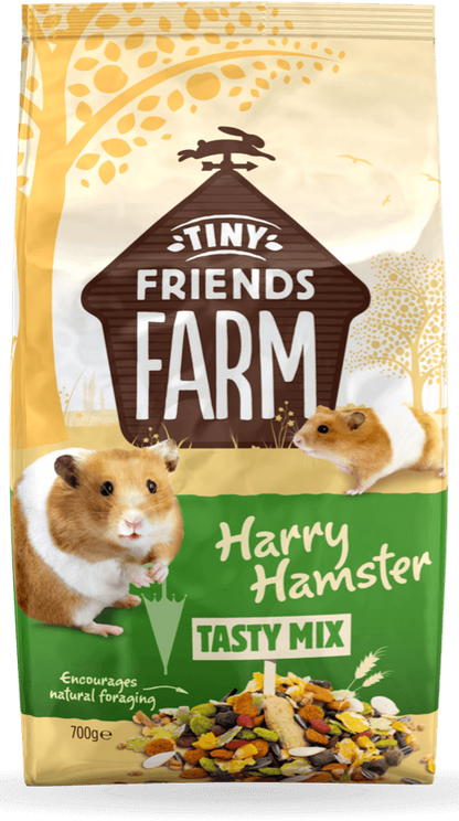 Supreme Tiny Friends Farm Harry Hamster Food Tasty Mix 700g