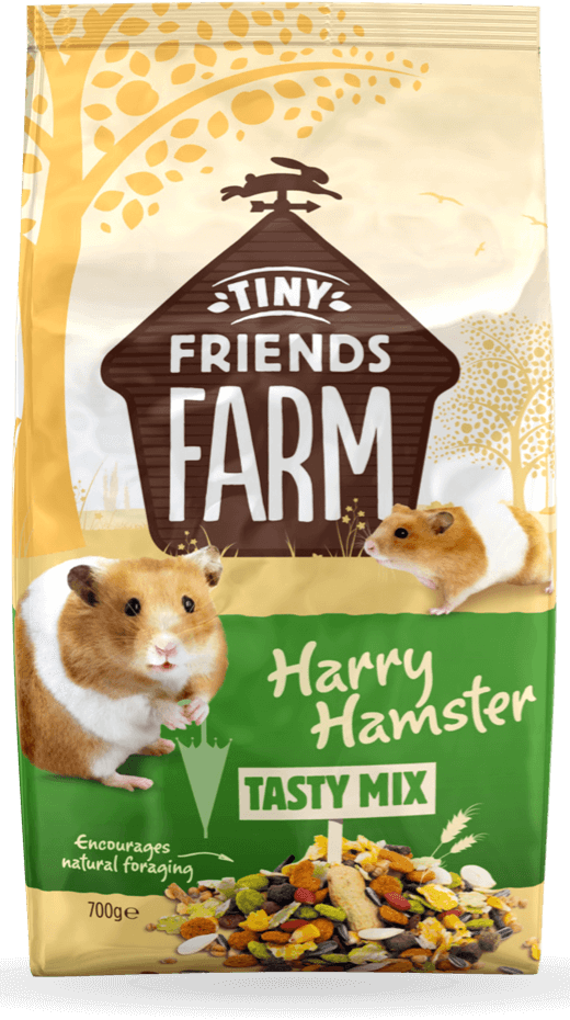 Supreme Tiny Friends Farm Harry Hamster Food Tasty Mix 700g