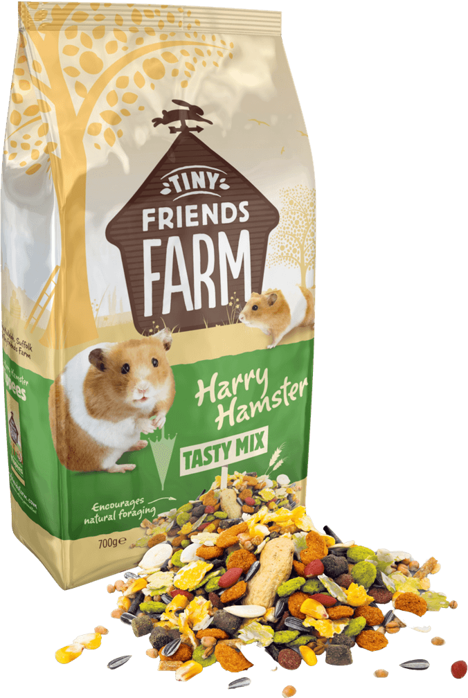 Supreme Tiny Friends Farm Harry Hamster Food Tasty Mix 700g