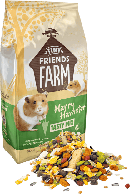 Supreme Tiny Friends Farm Harry Hamster Food Tasty Mix 700g
