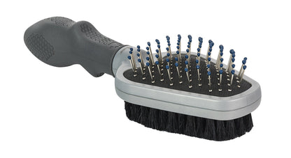 FURminator Dual Grooming Brush is a 2 in 1