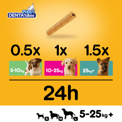 Pedigree Dentatubos Puppy Treats 3 sticks