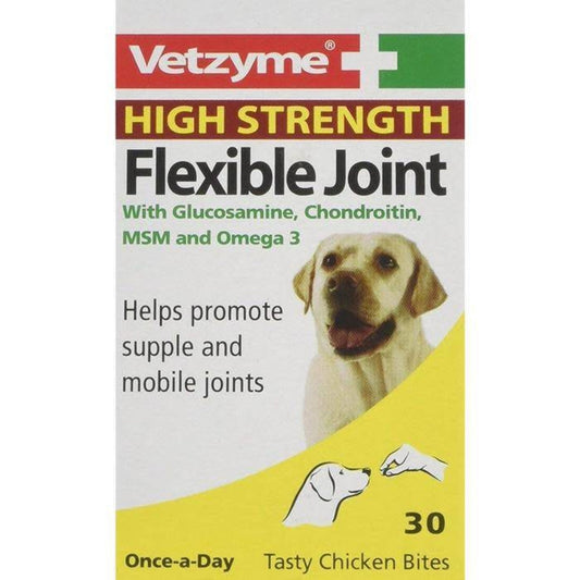 Vetzyme High Strength Flexible Joint Tablets 90s