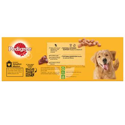Pedigree Chunks in Loaf Adult Wet Dog Food 12 x 400g