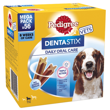 Pedigree Dentastix Daily Dental Chews Medium Dog Treats