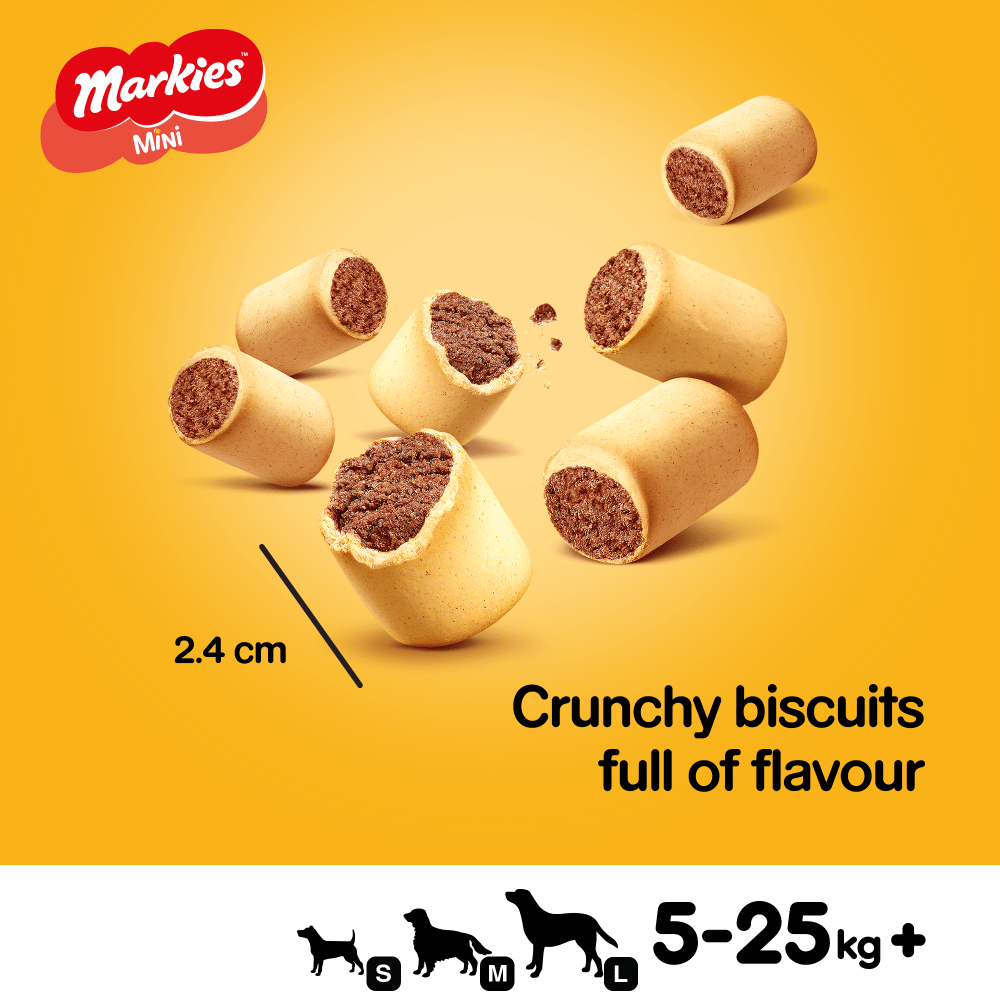 Pedigree Markies Mini Biscuits Dog Treats 500g