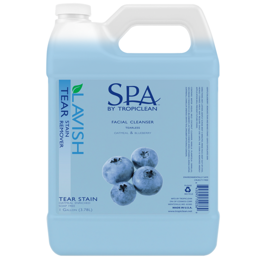 SPA by TropiClean Tear Stain Remover for Pets Blueberry 3.78L