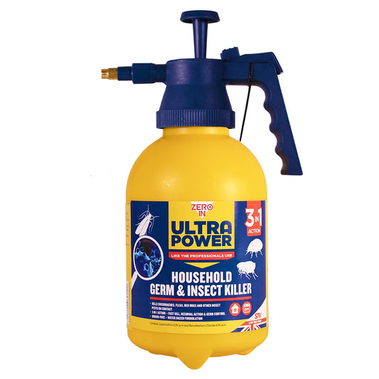 Zero In Household Germ & Insect Killer Pressure Sprayer 1.5L