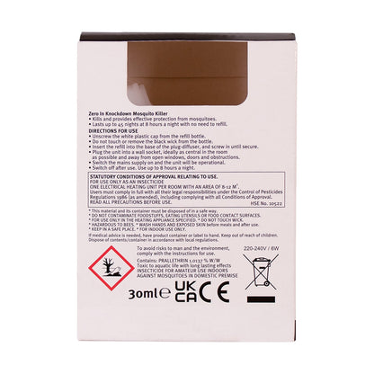 Zero In Knockdown Plug-In Mosquito Killer 45 Nights